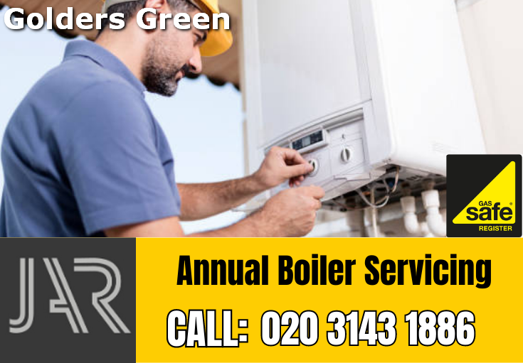 annual boiler servicing Golders Green