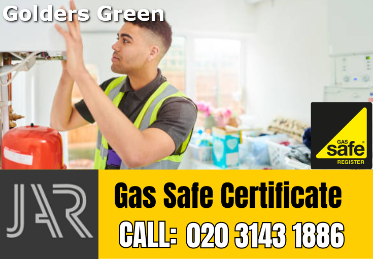 gas safe certificate Golders Green