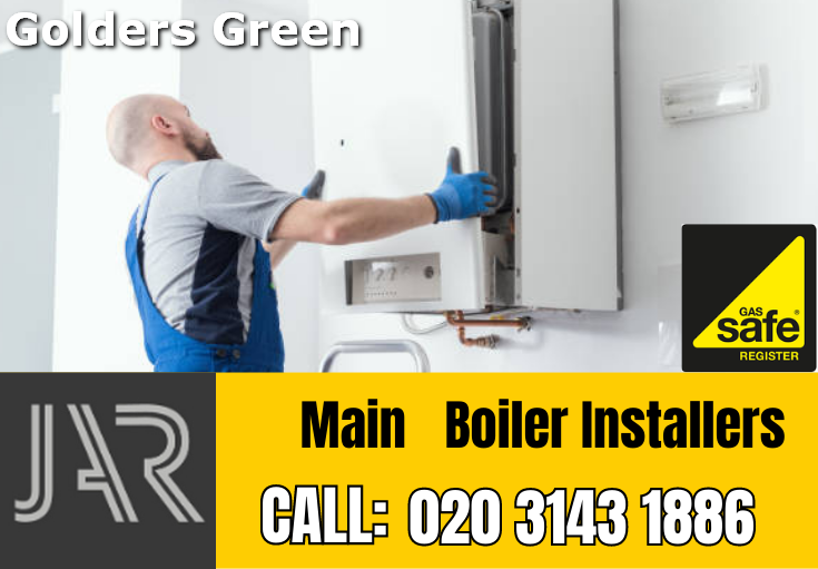 Main boiler installation Golders Green